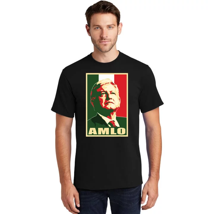 Amlo President Of Mexico Tall T-Shirt