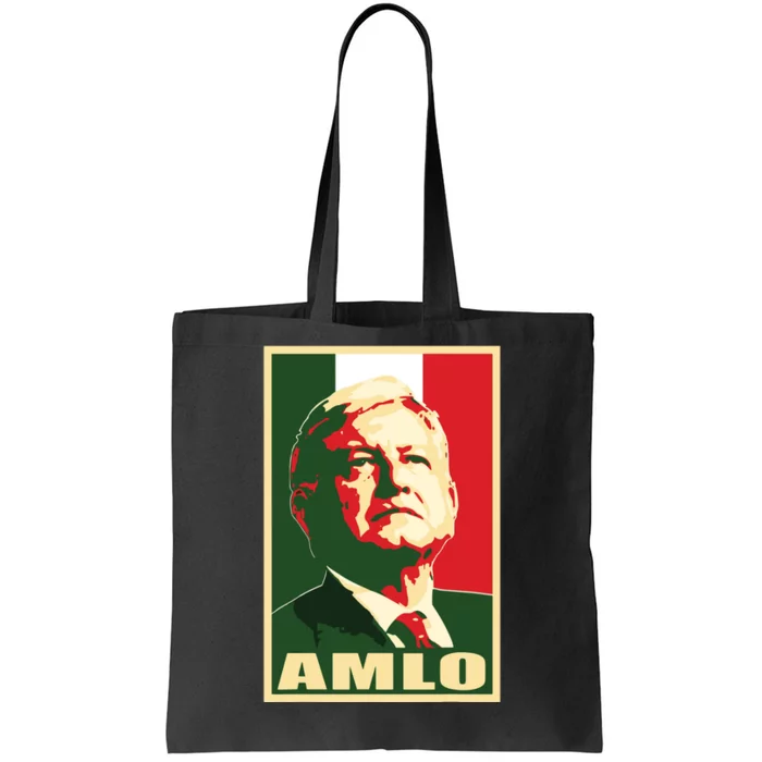 Amlo President Of Mexico Tote Bag