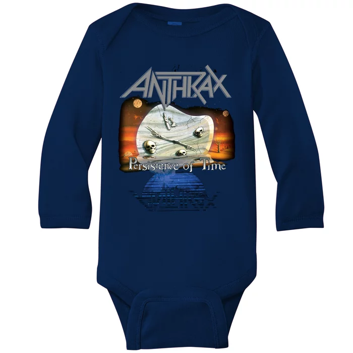 Anthrax – Persistence Of Time 30th Anniversary Cool Gift Baby Long Sleeve Bodysuit