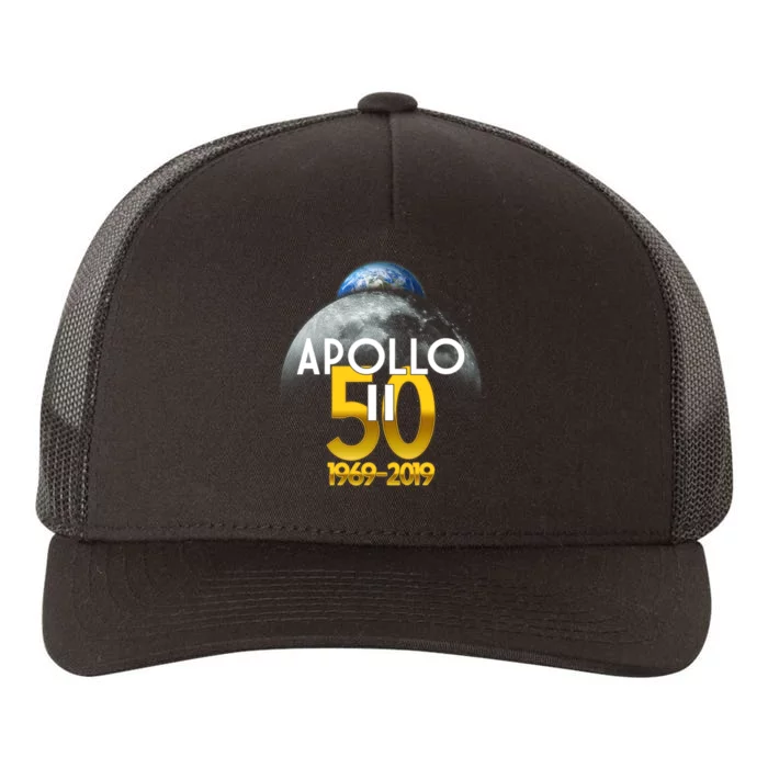 Apollo 11 50th Anniversary Yupoong Adult 5-Panel Trucker Hat