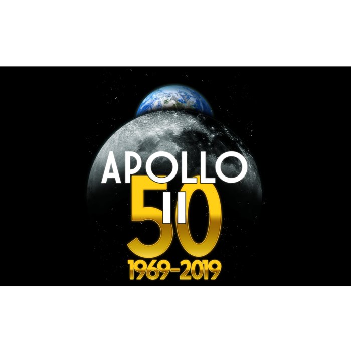 Apollo 11 50th Anniversary Bumper Sticker