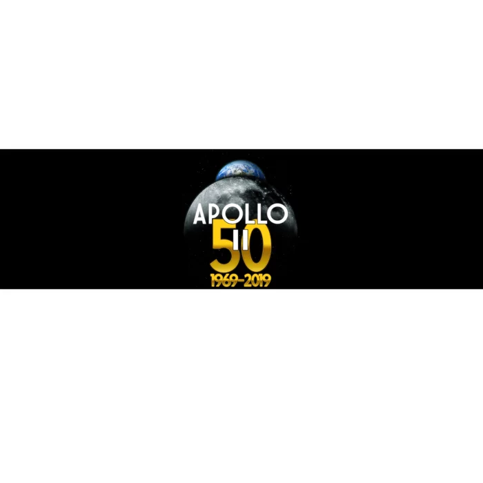 Apollo 11 50th Anniversary Bumper Sticker