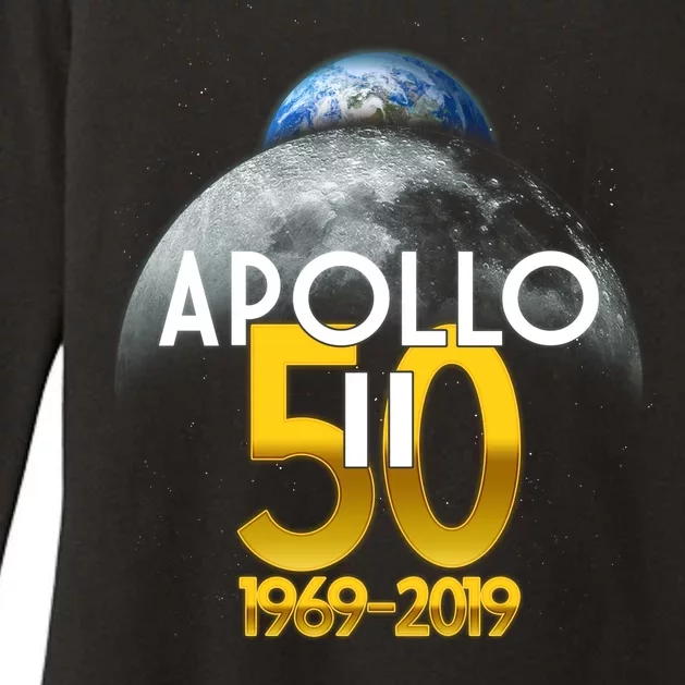 Apollo 11 50th Anniversary Womens CVC Long Sleeve Shirt