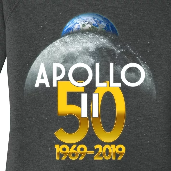 Apollo 11 50th Anniversary Women's Perfect Tri Tunic Long Sleeve Shirt