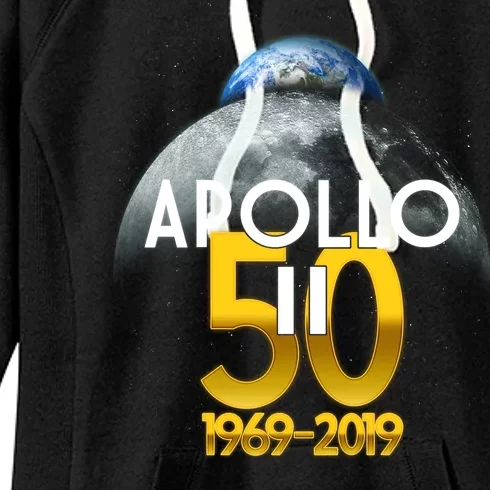 Apollo 11 50th Anniversary Women's Fleece Hoodie