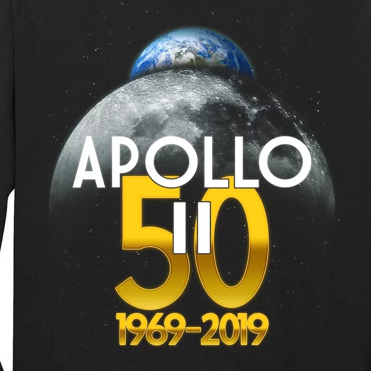 Apollo 11 50th Anniversary Tall Long Sleeve T-Shirt