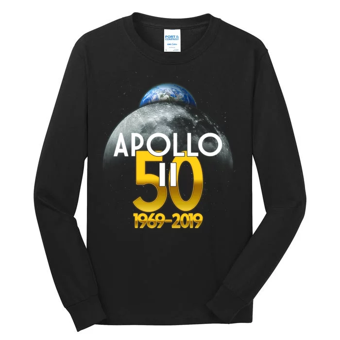 Apollo 11 50th Anniversary Tall Long Sleeve T-Shirt