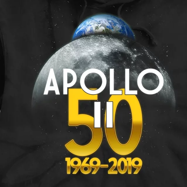 Apollo 11 50th Anniversary Tie Dye Hoodie