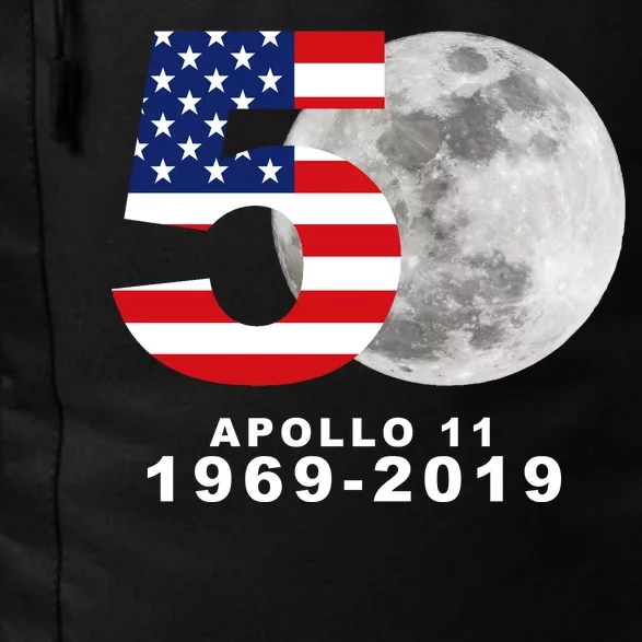 Apollo 11 50th Anniversary American Moon Landing Daily Commute Backpack