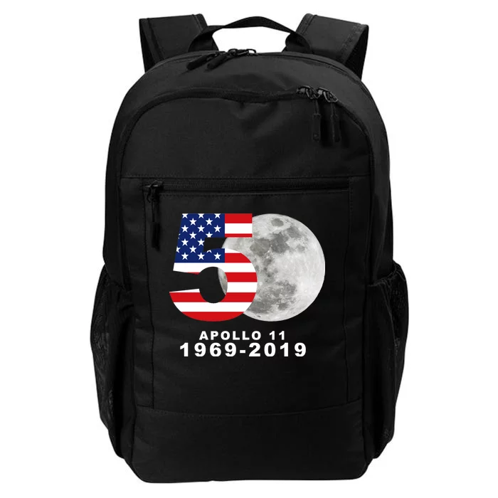 Apollo 11 50th Anniversary American Moon Landing Daily Commute Backpack