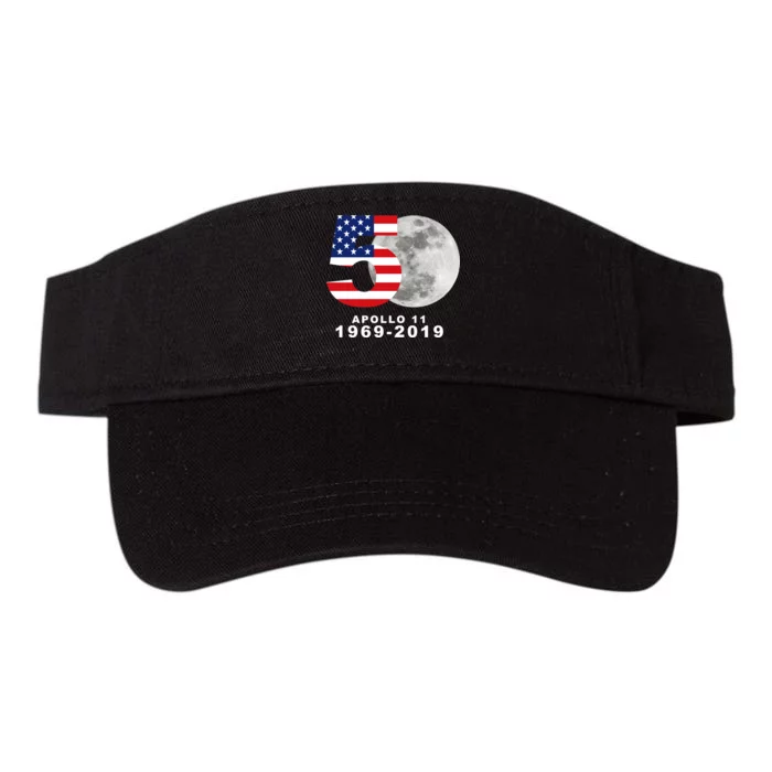 Apollo 11 50th Anniversary American Moon Landing Valucap Bio-Washed Visor