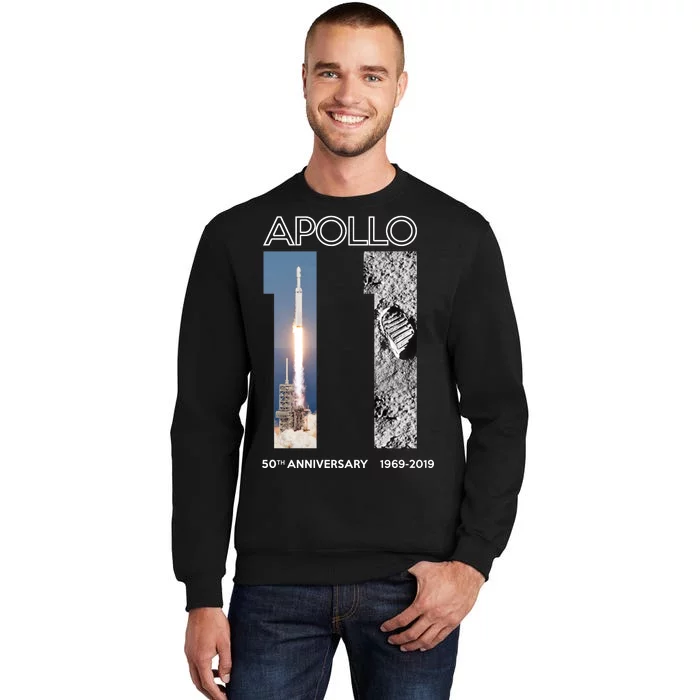 Apollo 11 50th Anniversary Design Sweatshirt