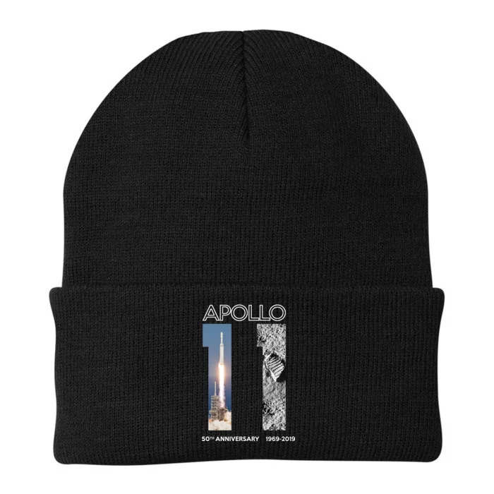 Apollo 11 50th Anniversary Design Knit Cap Winter Beanie