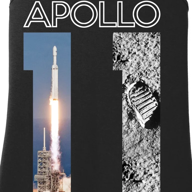 Apollo 11 50th Anniversary Design Ladies Essential Tank