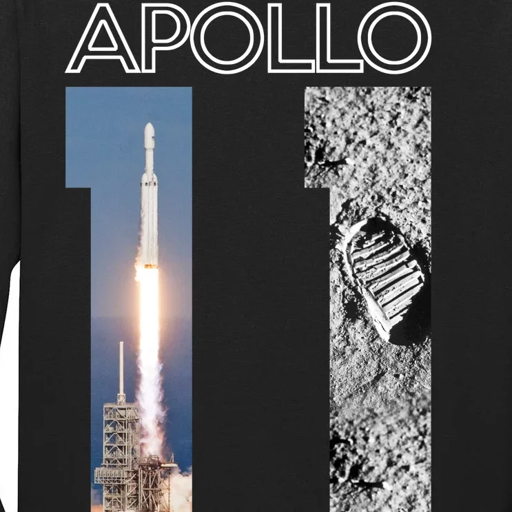 Apollo 11 50th Anniversary Design Tall Long Sleeve T-Shirt