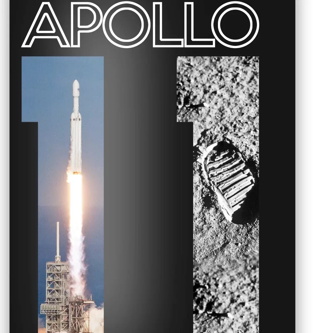 Apollo 11 50th Anniversary Design Poster