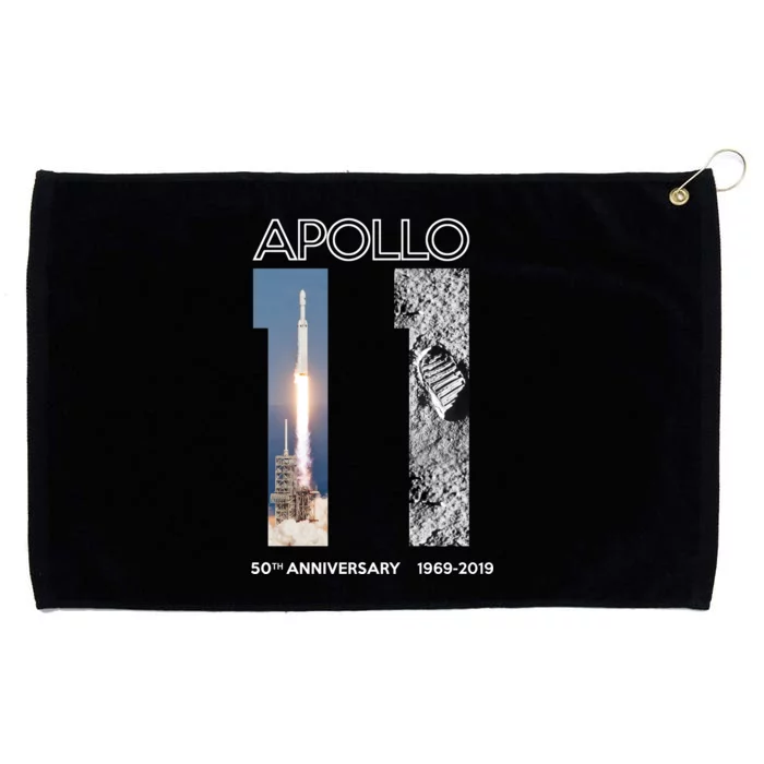 Apollo 11 50th Anniversary Design Grommeted Golf Towel