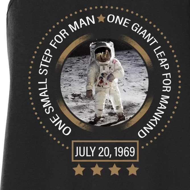 Apollo 11 50th Anniversary Moon Landing 1969-2019 Women's Racerback Tank