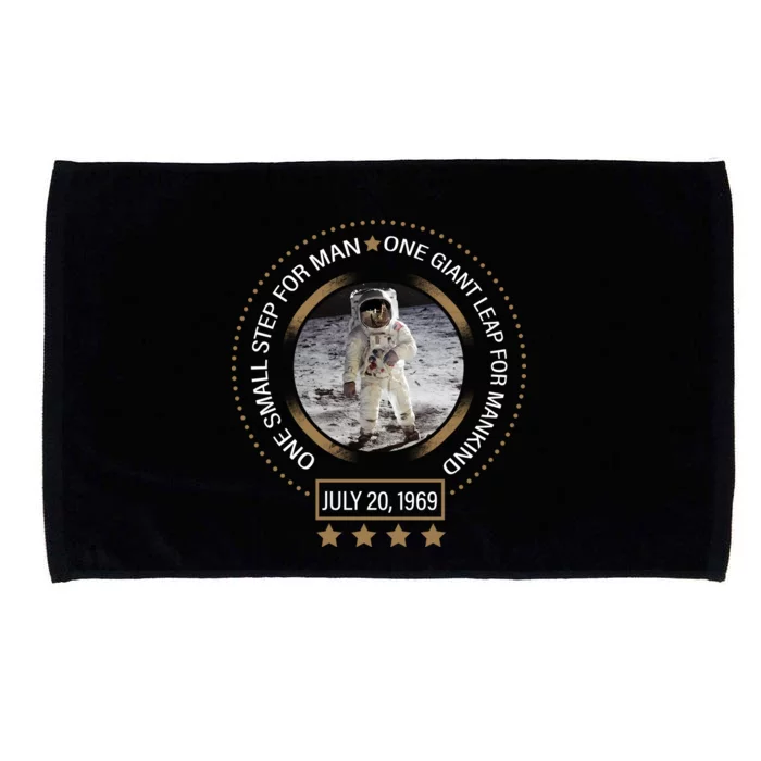 Apollo 11 50th Anniversary Moon Landing 1969-2019 Microfiber Hand Towel