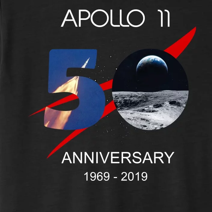 Apollo 11 50th Anniversary Moon Landing July 20 1969 ChromaSoft Performance T-Shirt