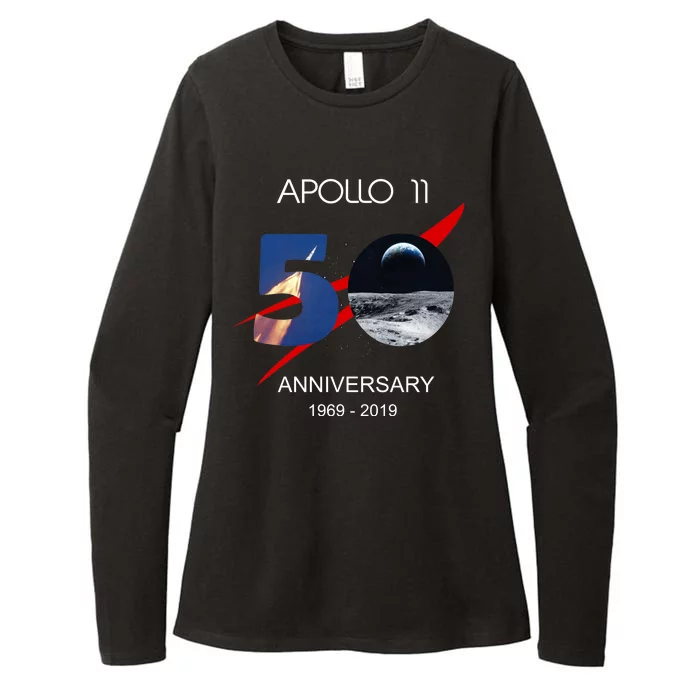 Apollo 11 50th Anniversary Moon Landing July 20 1969 Womens CVC Long Sleeve Shirt