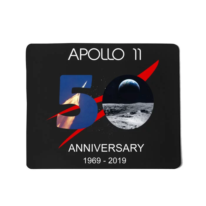 Apollo 11 50th Anniversary Moon Landing July 20 1969 Mousepad