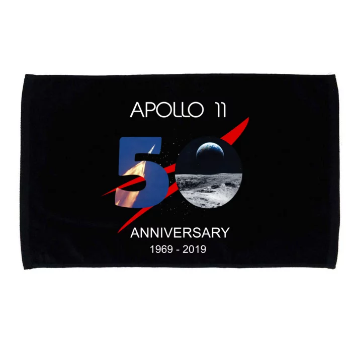 Apollo 11 50th Anniversary Moon Landing July 20 1969 Microfiber Hand Towel