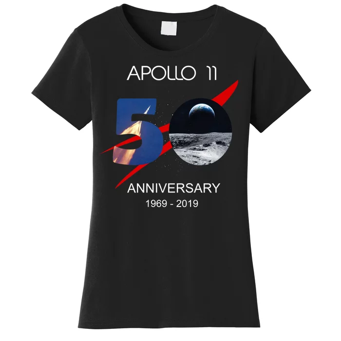 Apollo 11 50th Anniversary Moon Landing July 20 1969 Women's T-Shirt