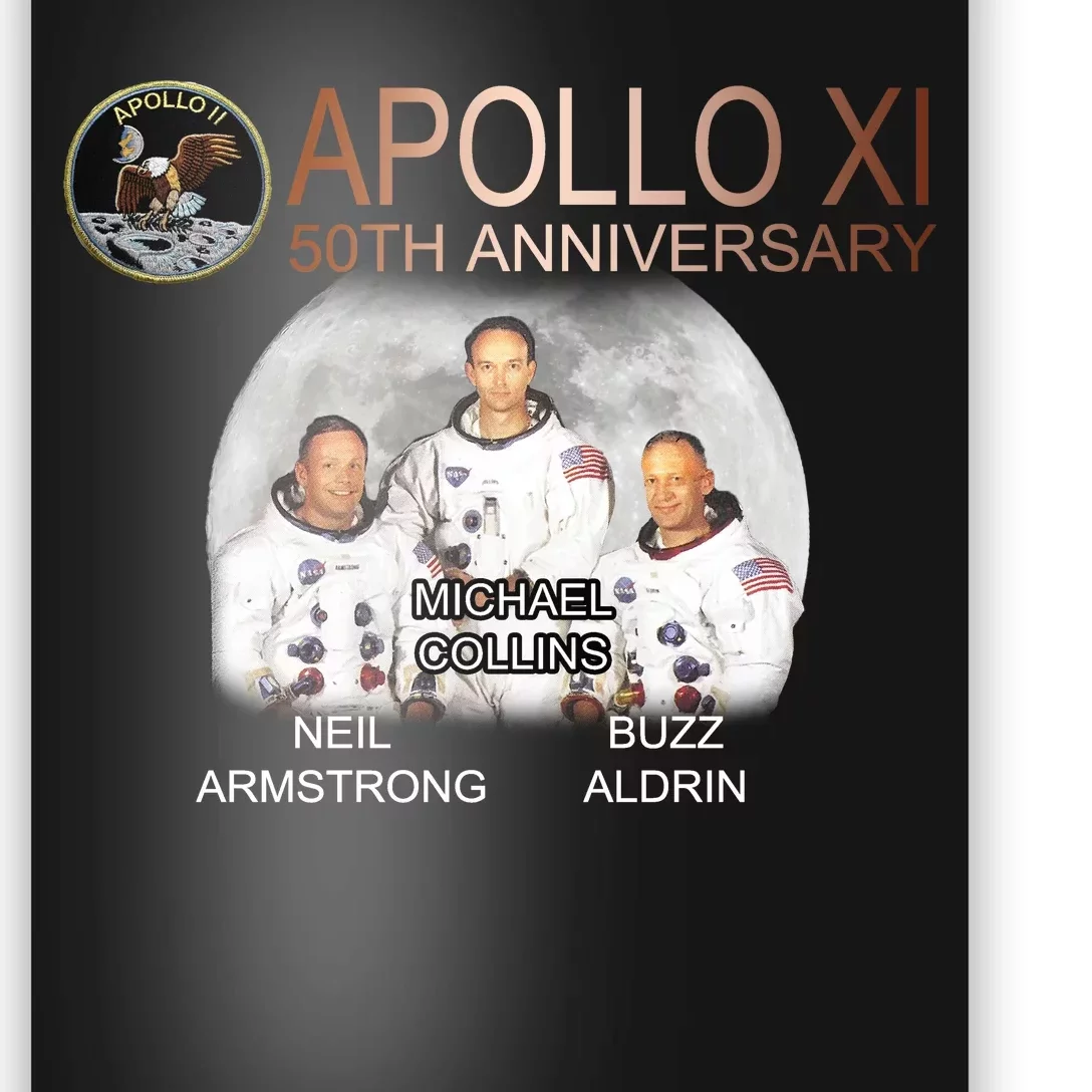 APOLLO 11 Astronauts 50th Anniversary Poster