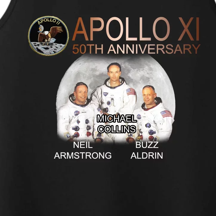 APOLLO 11 Astronauts 50th Anniversary Performance Tank