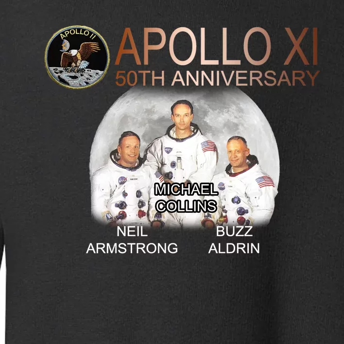 APOLLO 11 Astronauts 50th Anniversary Toddler Sweatshirt