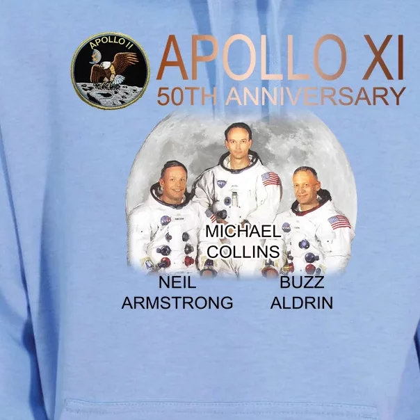 APOLLO 11 Astronauts 50th Anniversary Unisex Surf Hoodie