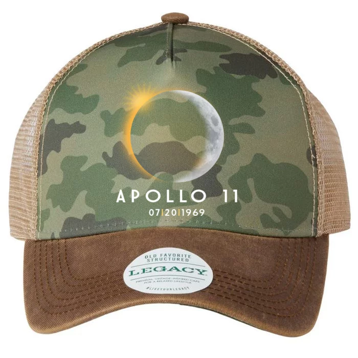 Apollo 11 Eclipse 50th Anniversary Legacy Tie Dye Trucker Hat