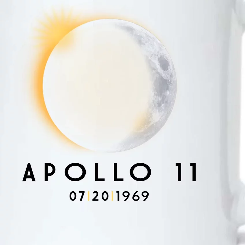 Apollo 11 Eclipse 50th Anniversary Black Color Changing Mug