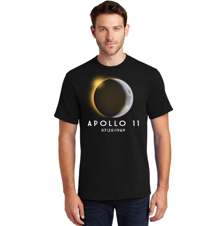 Apollo 11 Eclipse 50th Anniversary Tall T-Shirt