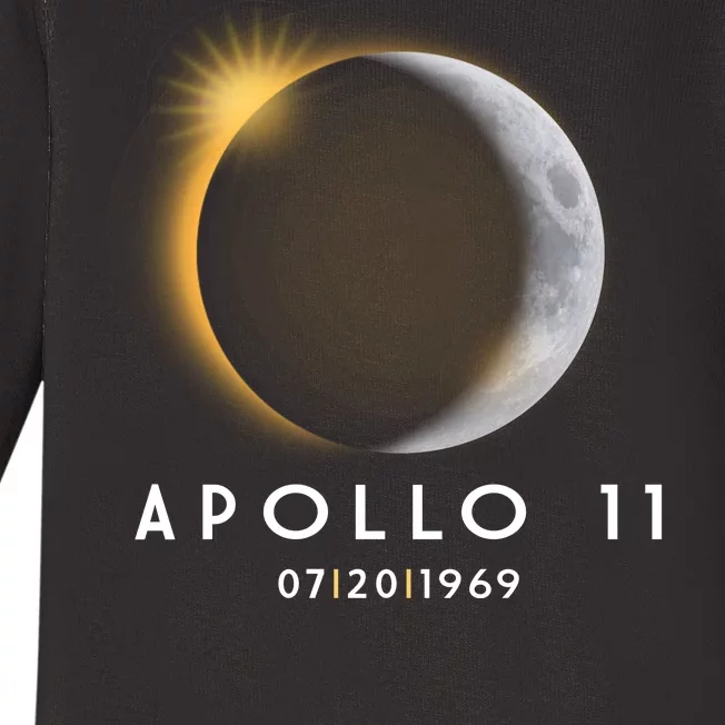 Apollo 11 Eclipse 50th Anniversary Baby Long Sleeve Bodysuit