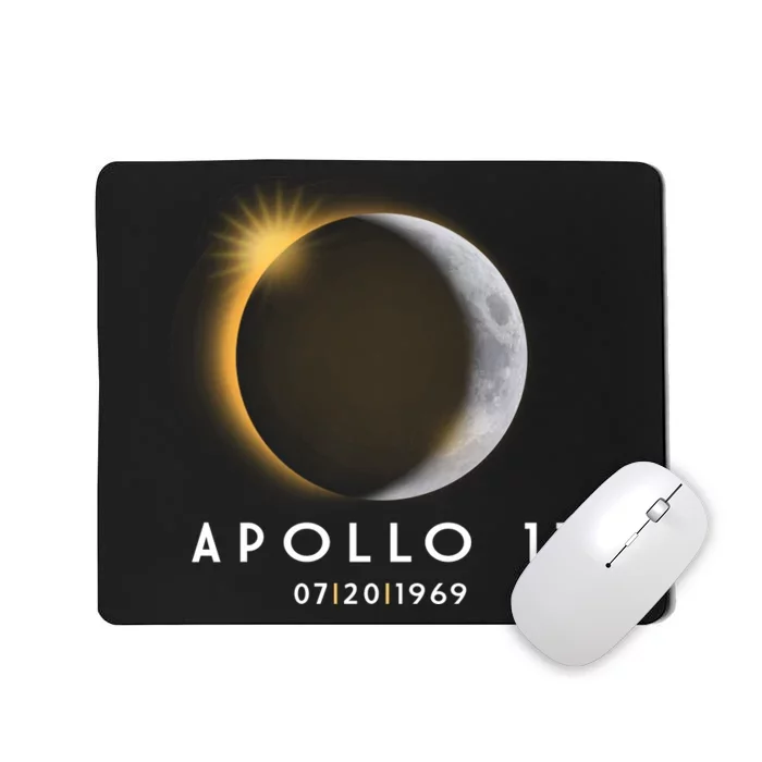 Apollo 11 Eclipse 50th Anniversary Mousepad