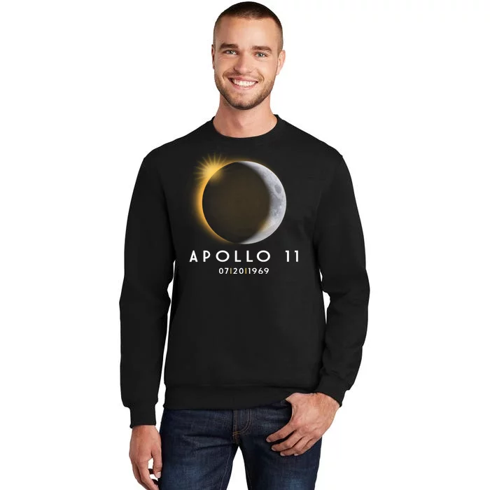 Apollo 11 Eclipse 50th Anniversary Tall Sweatshirt