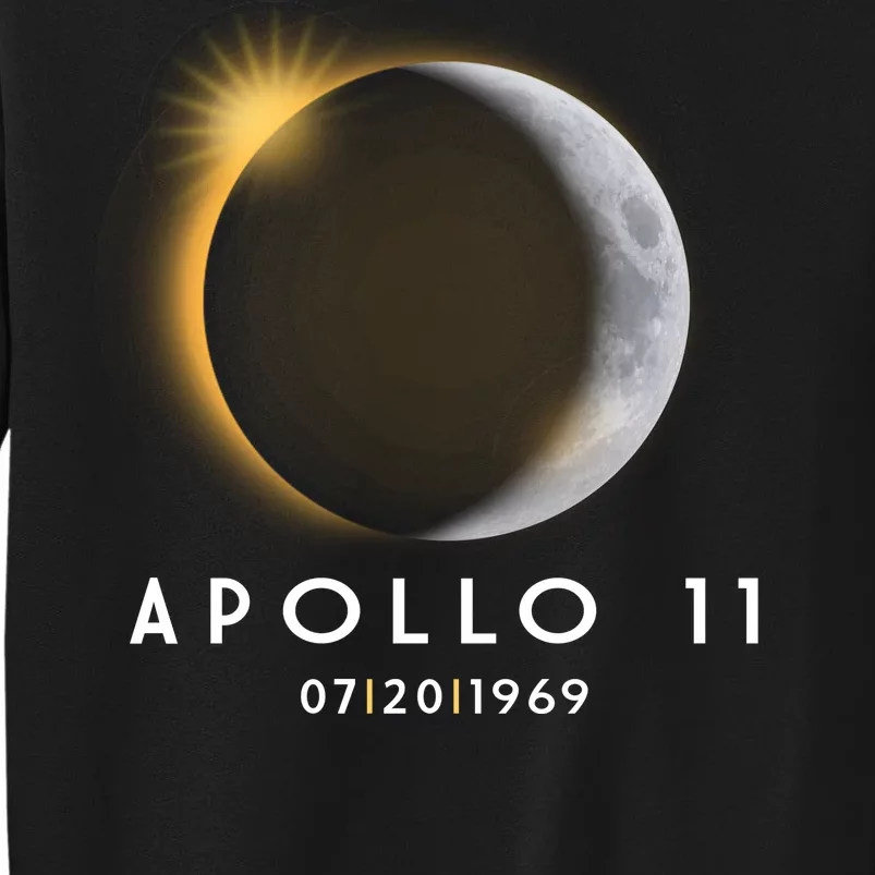 Apollo 11 Eclipse 50th Anniversary Tall Sweatshirt