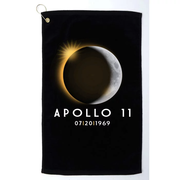 Apollo 11 Eclipse 50th Anniversary Platinum Collection Golf Towel