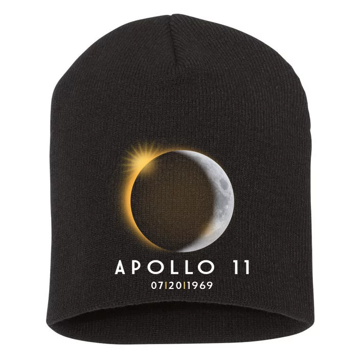 Apollo 11 Eclipse 50th Anniversary Short Acrylic Beanie