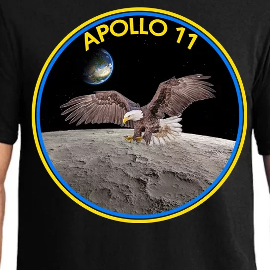 Apollo 11 Emblem Moon Landing Bald Eagle Pajama Set