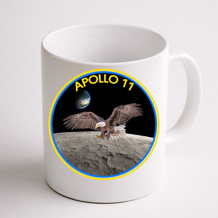 Apollo 11 Emblem Moon Landing Bald Eagle Front & Back Coffee Mug