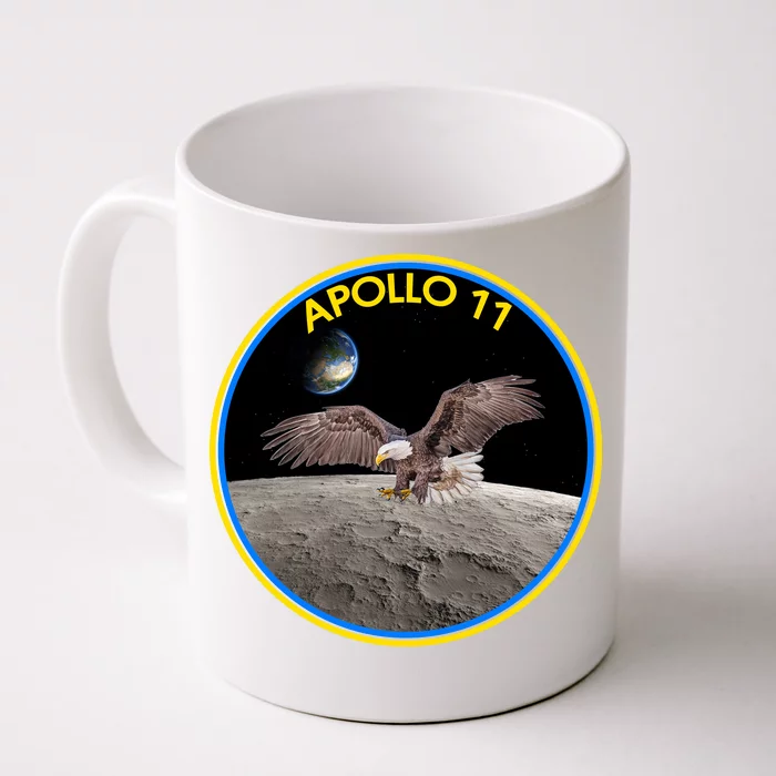 Apollo 11 Emblem Moon Landing Bald Eagle Front & Back Coffee Mug