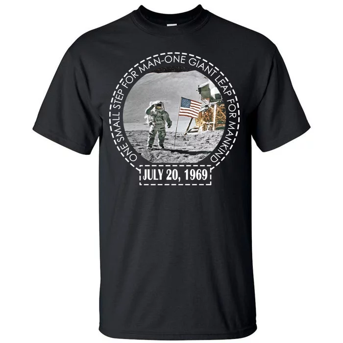 Apollo 11 Moon Landing Emblem 50th Anniversary Tall T-Shirt