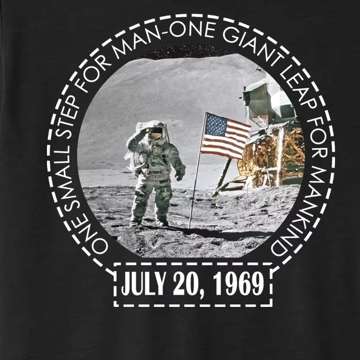 Apollo 11 Moon Landing Emblem 50th Anniversary ChromaSoft Performance T-Shirt