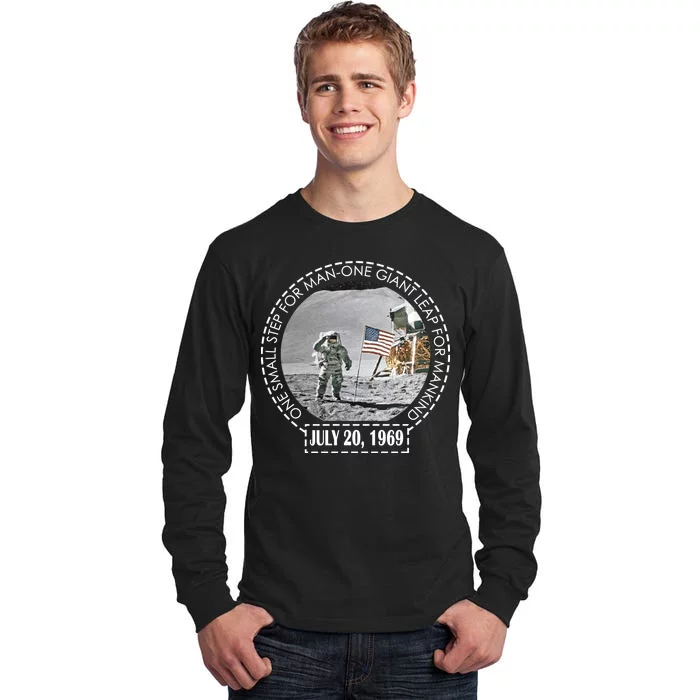 Apollo 11 Moon Landing Emblem 50th Anniversary Tall Long Sleeve T-Shirt