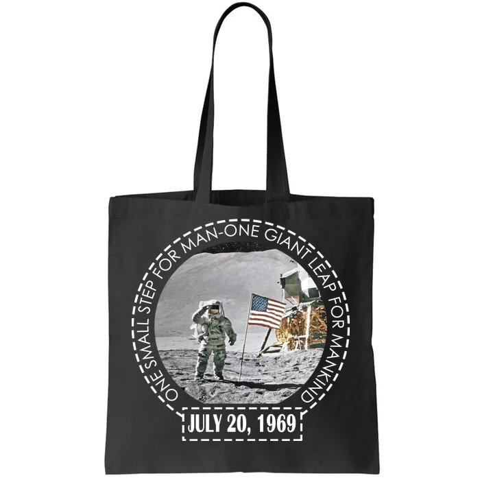 Apollo 11 Moon Landing Emblem 50th Anniversary Tote Bag