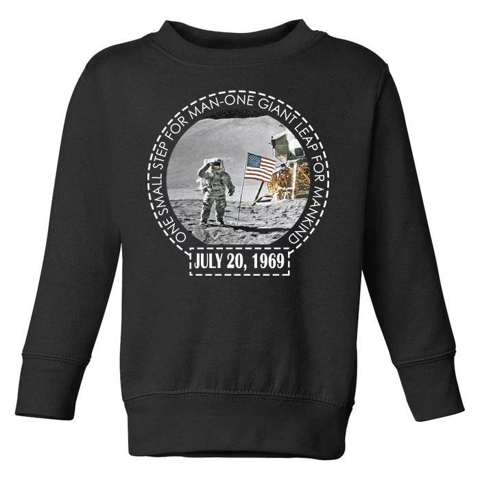 Apollo 11 Moon Landing Emblem 50th Anniversary Toddler Sweatshirt