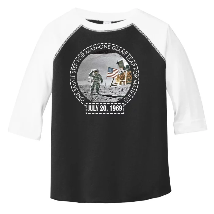 Apollo 11 Moon Landing Emblem 50th Anniversary Toddler Fine Jersey T-Shirt